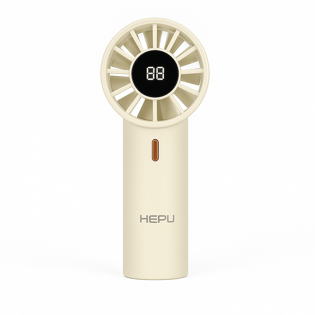 hepu-handheld-fan-hp-f19-4c4d-8 پنکه دستی هپو مدل HP-f19 - تصویر 1