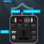 پاور استیشن 180 وات هپو مدل HEPU HP-D001 - تصویر 2